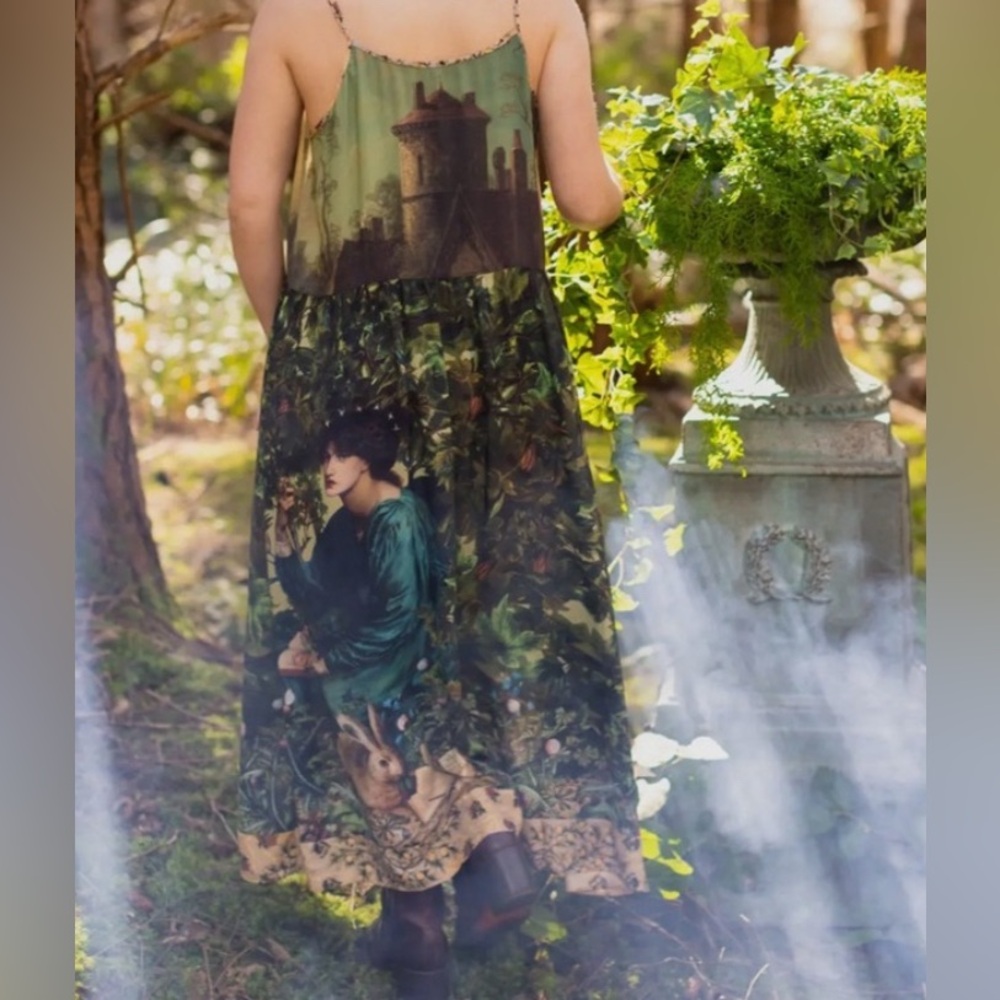 ⭐️Market of Stars⭐️ Bella Notte Bohemian Artisan Soft Bamboo Dress